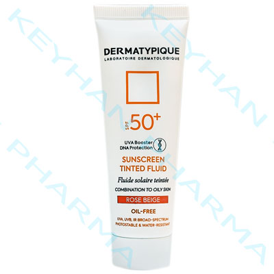 فلوئید ضد آفتاب پوست چرب و مختلط  +SPF50 درماتیپیک